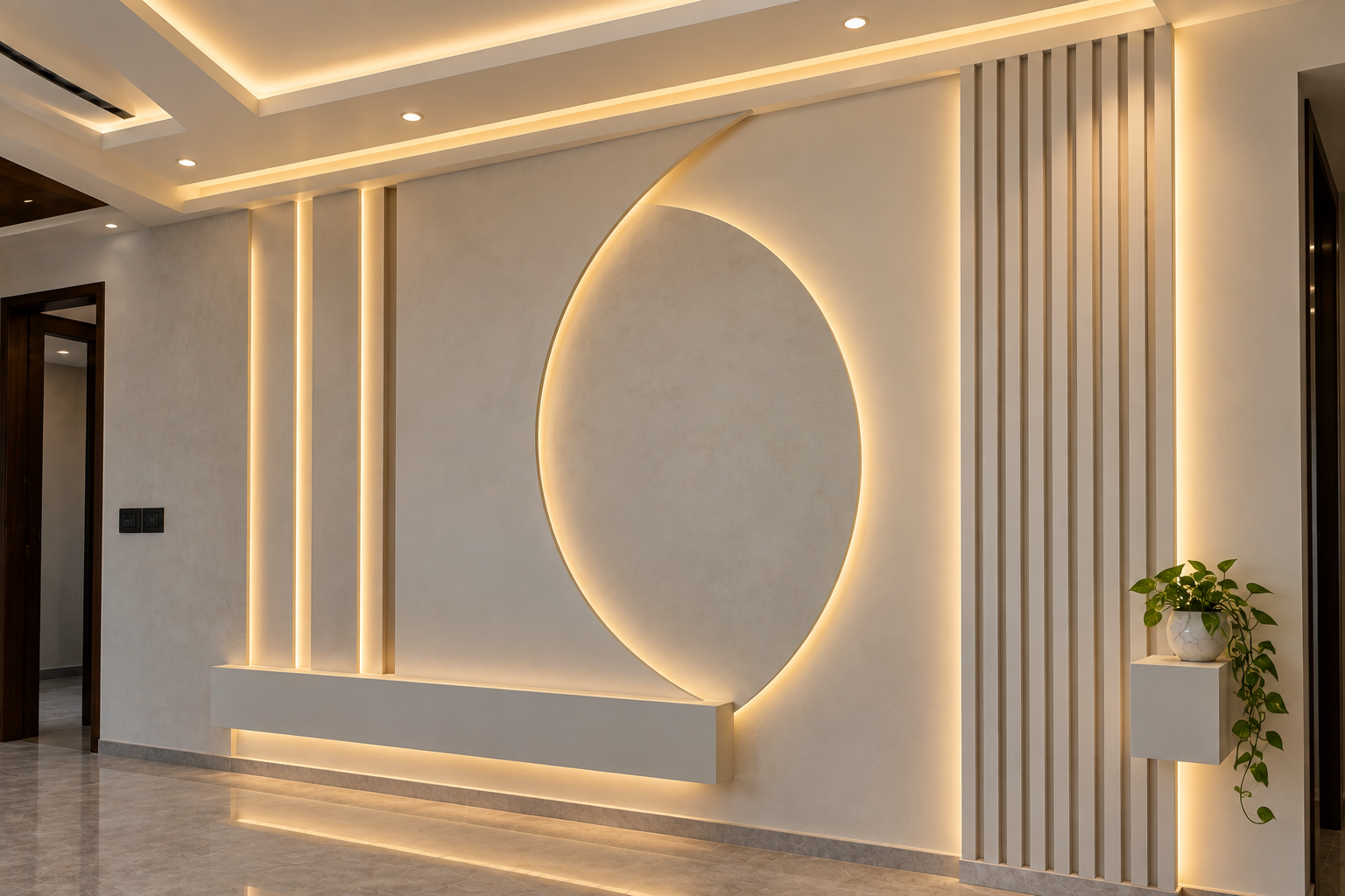 Gypsum POP Work